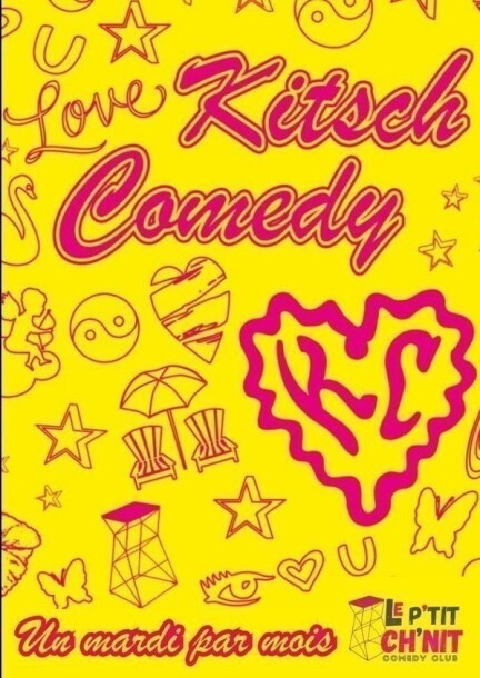 Poster: Kitsch Comedy at P'tit Ch'nit