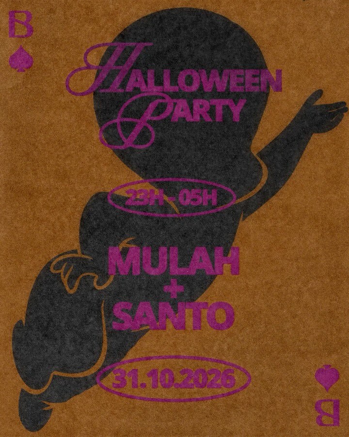 Poster: Halloween at Bourg with Mulah & Santo