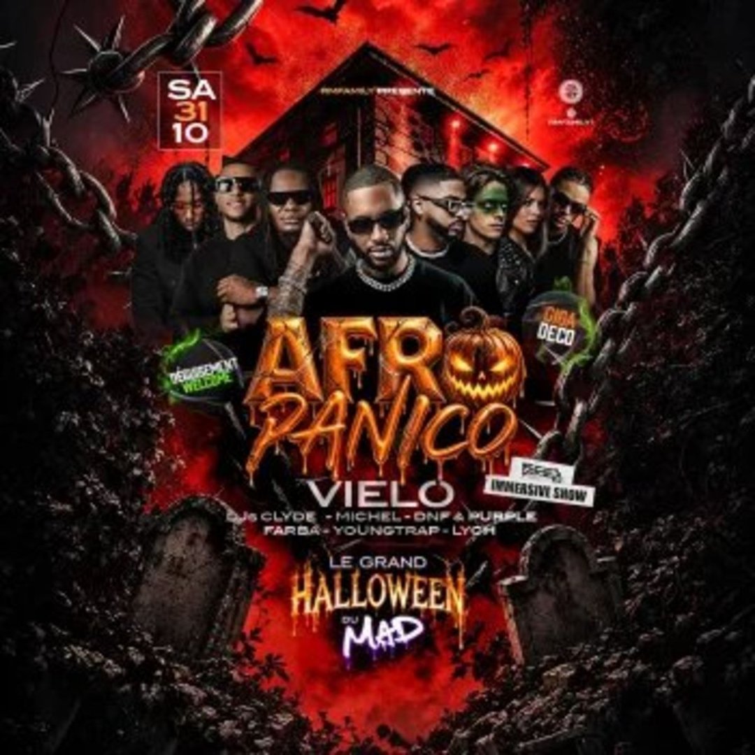 Poster: Afro Panico Le Grand Halloween