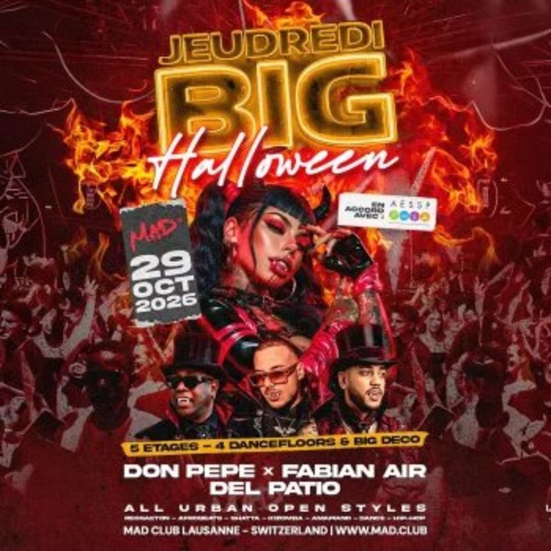 Affiche : JEUDREDI BIG Halloween
