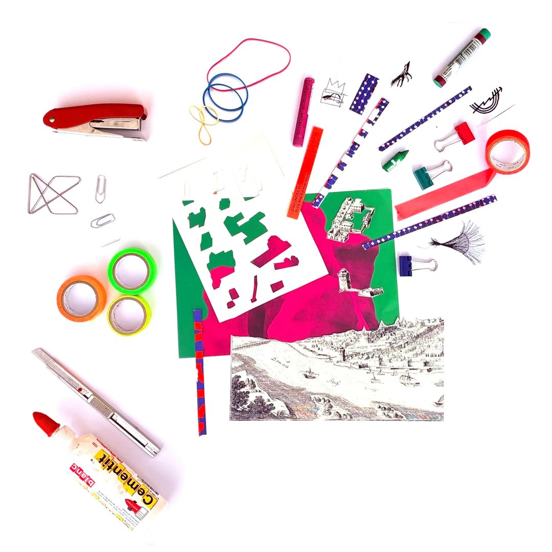 Affiche : Atelier collage
